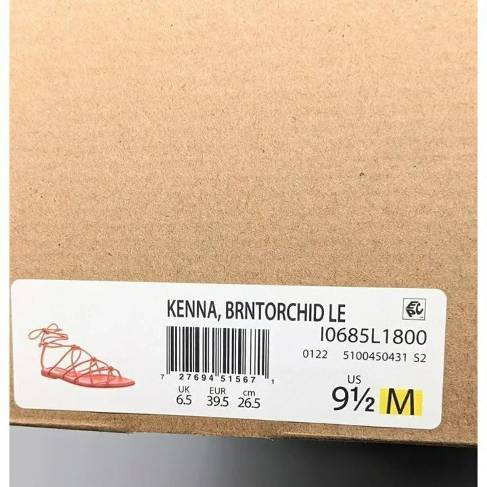 NIB Vince Kenna Women's Knotted Leather Gladiator Sandal Size 9.5 M (MSRP $280) - Picture 8 of 8